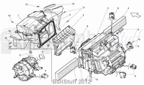 2014 Lamborghini GALLARDO LP 560-4 COUPE JAPAN AIR CONDITIONING SYSTEM (260.03.00)